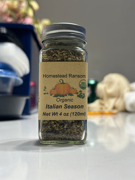 Gourmet Organic Italian Seasoning