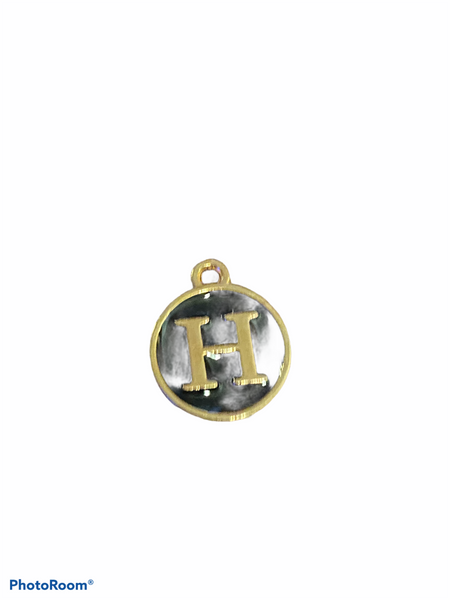 Letter Charm(White)